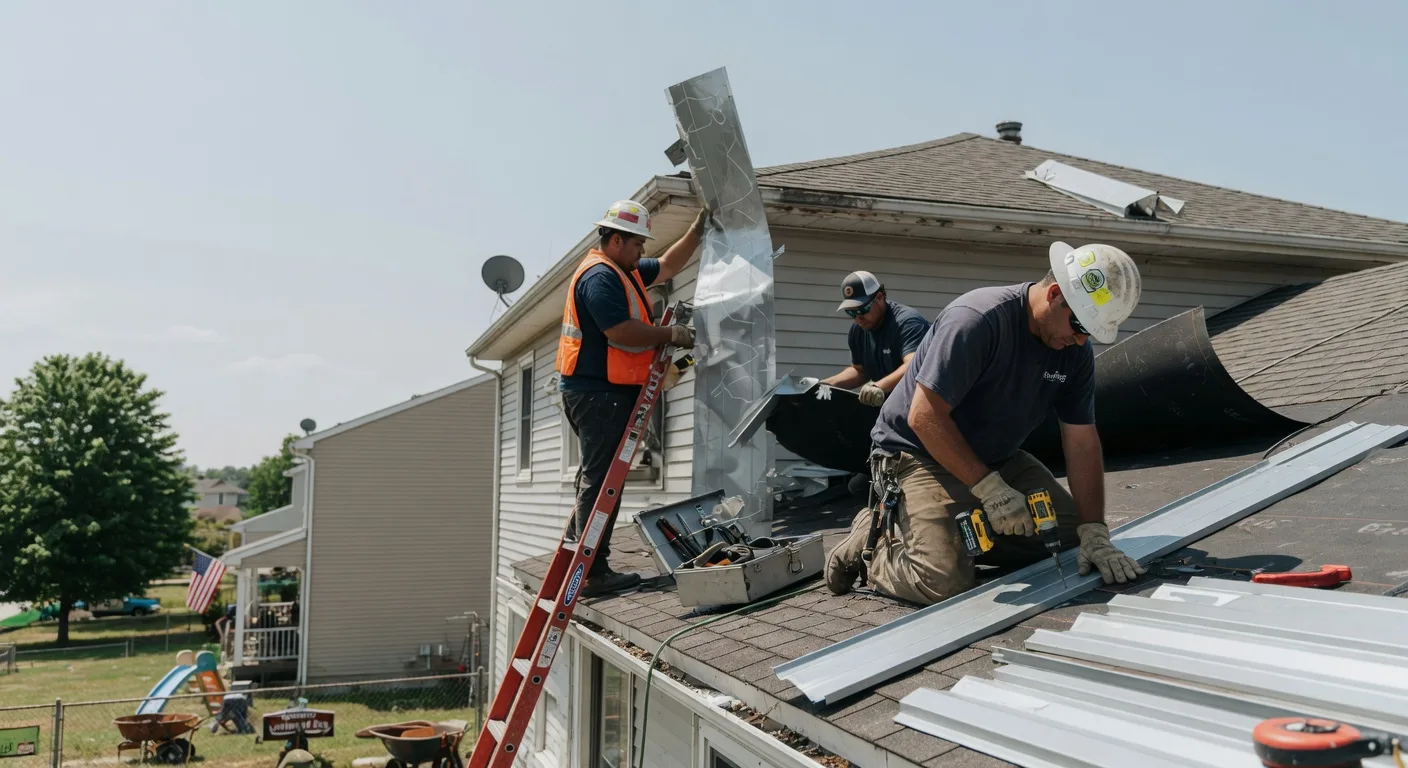 Metal Roof Repair in Enon Valley, PA